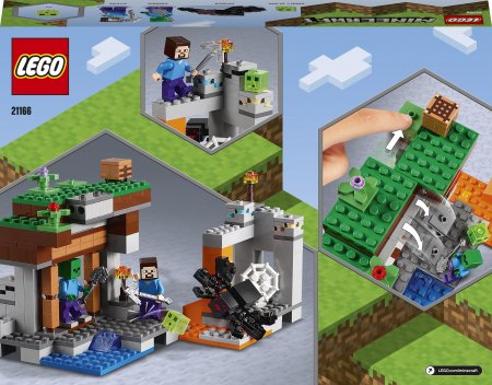 21166 LEGO® Minecraft™ Apleista kasykla 21166
