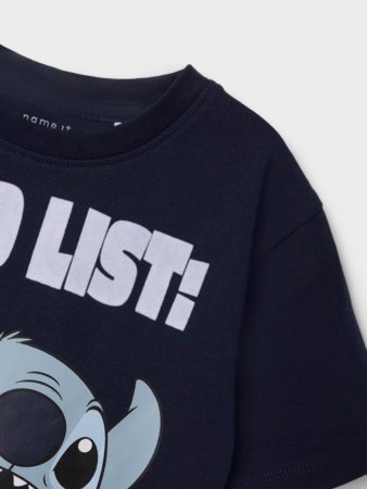 NAME IT STITCH marškinėliai, 13244916-282D3C 104 