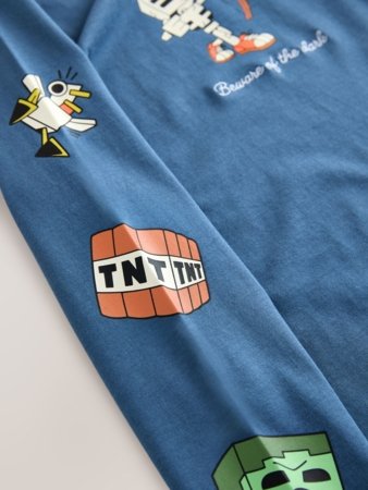 NEXT MINECRAFT marškinėliai, W30845, 116 cm 