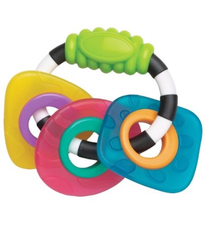 PLAYGRO įvairių tekstūrų barškutis-kramtukas, 4088565 