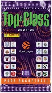 PANINI TOP CLASS PURE BASKETBALL Euroleague 2025–2026 kolekcinės kortelės, 3487 