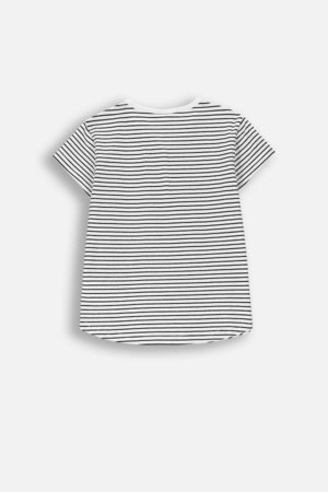 COCCODRILLO marškinėliai trumpomis rankovėmis, juodi, WC6143203RGJ-021-140, 140 cm 