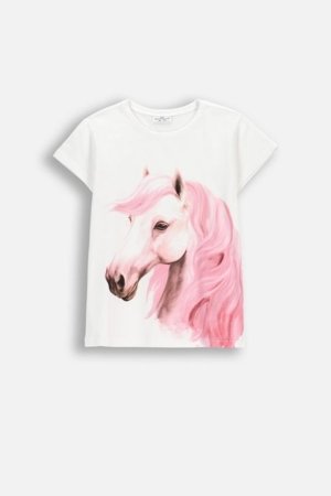 COCCODRILLO marškinėliai trumpomis rankovėmis, balti, cm 