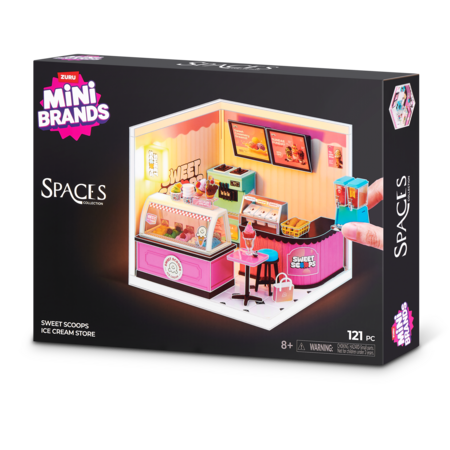 MINI BRANDS miniatiūrų rinkinys Spaces Mixed, 77860 
