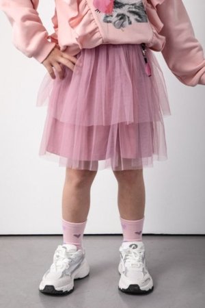 COCCODRILLO sijonas CRAFT PUNK GIRL KIDS, rožinis, ZC5124201CGK-033-122, 122 cm 