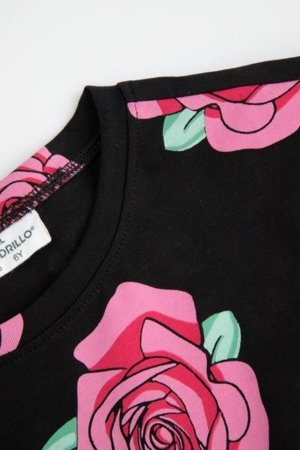 COCCODRILLO marškinėliai trumpomis rankovėmis EVERYDAY GIRL B, mėlyni, WC5143210VGB-015-164, 164 cm 