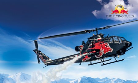 REVELL AH-1F Cobra: Flying Bulls 25th anniversery sraigtasparnis, 05640 