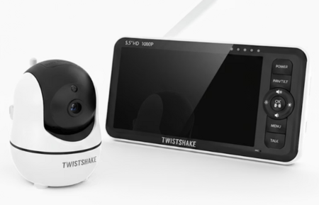 TWISTSHAKE video kamera-mobili auklė, White, 79064 