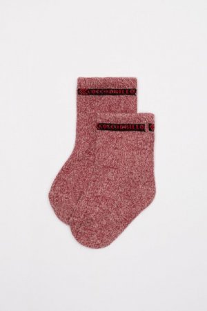COCCODRILLO kojinės SOCKS BOY, kaštoninės, ZC1382219SOB-017 ZC1382219SOB-017-015