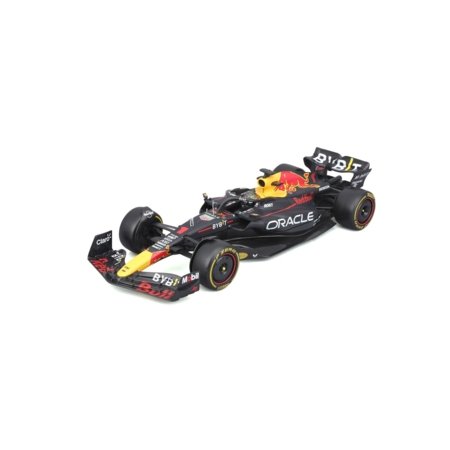 BBURAGO 1:24 automodelis su ekspozicine dėžute Red Bull RB19, 18-28030 