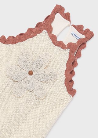 MAYORAL suknelė be rankovių, bone, 6.911-34, 157  cm 