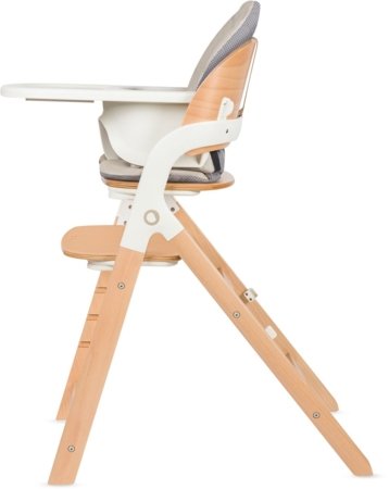 LIONELO maitinimo kėdutė MEGAN, White wood 