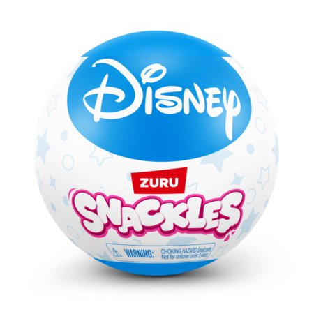 SNACKLES Disney pliušinis žaislas kapsulėje, asort., 77703GQ1 