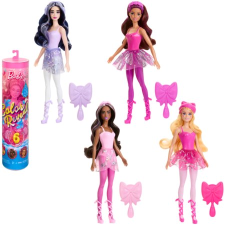 BARBIE Color Reveal siurprizų rinkinys, baleto serija, HRK17 