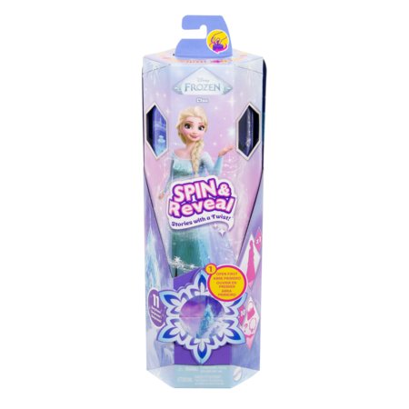 DISNEY FROZEN siurprizų rinkinys Spin & Reveal Elzos, JBG59 