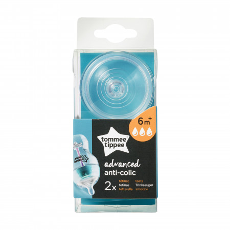 TOMMEE TIPPEE antikolinis žindukas, greitas, 2 vnt., 42122453 42122452