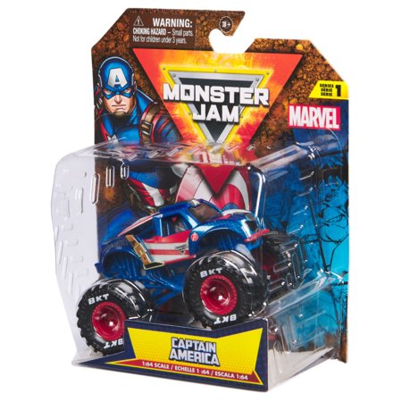 MONSTER JAM 1:64 visuregis Marvel, asort., 6069960 