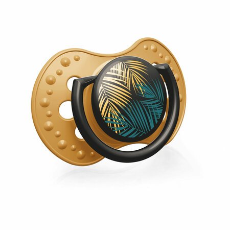 LOVI silikoninis čiulptukas JUNGLE VIBES BOY 3-6 mėn. 2 vnt. 22/902boy 22/902boy