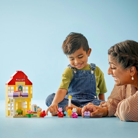 10433 LEGO® DUPLO® Kiaulytės Pepos gimtadienio namelis 