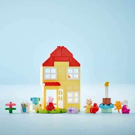10433 LEGO® DUPLO® Kiaulytės Pepos gimtadienio namelis 