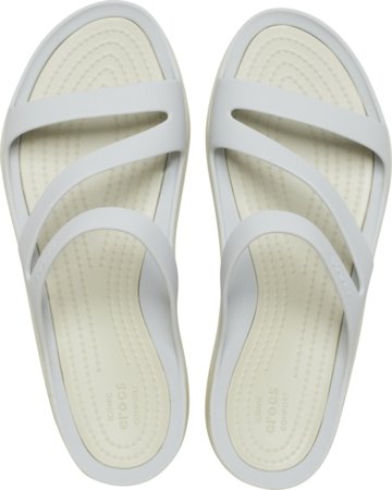 CROCS šlepetės, pilkos, 203998-1FT, 42,5 dydis 