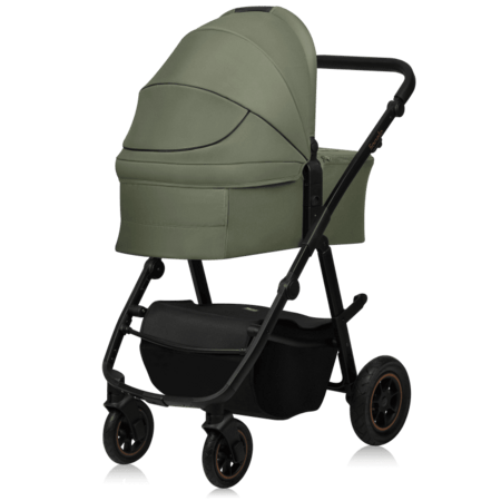 LIONELO universalus vežimėlis AMBER PLUS 2in1, Green forest, LO-AMBER PLUS 