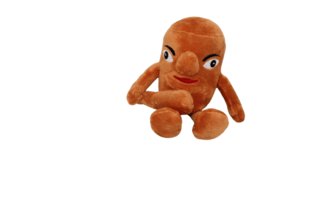 BRAIN ROT kalbantis pliušinis pakabukas 15 cm, asort., BD1270 