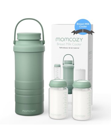 MOMCOZY kelioninis motinos pieno šaldiklis 