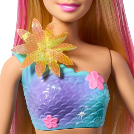 BARBIE Dreamtopia Blooming Magic šviesiaplaukė undinėlė, JDM72 