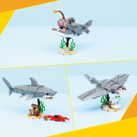 31381 LEGO® FIERCE SHARK WITH A TREASURE CHEST 