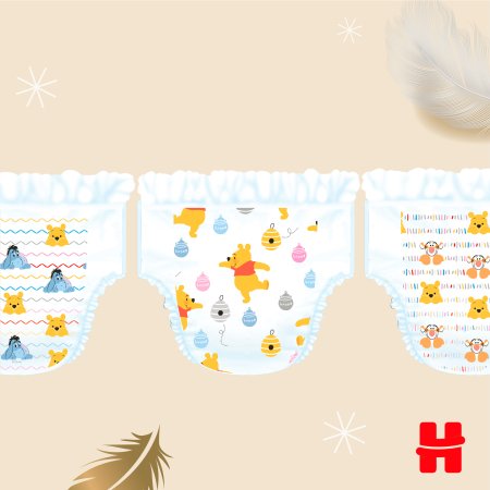 HUGGIES sauskelnės EXTRA CARE 2,  3-6kg, 82 vnt., 2592611 2592611