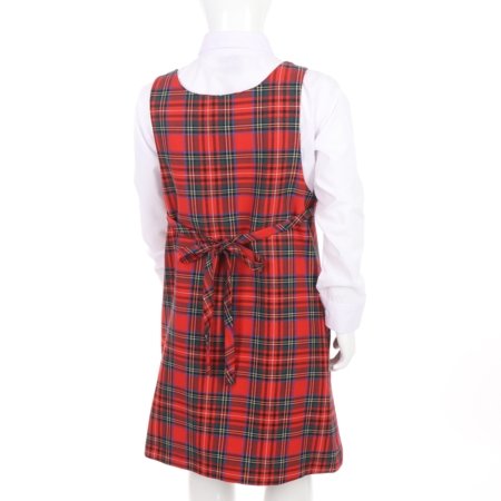 MAMAJUM sarafanas slim fit 10-000017, languotas, raudonas, 146/152 cm 