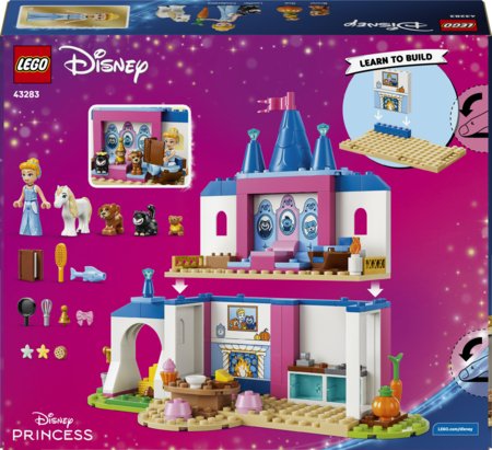 43283 LEGO® ǀ Disney Princess Pelenės bičiulių gyvūnų pilis 