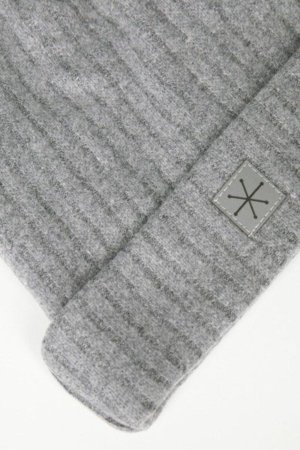 PINOKIO kepurė WARM BONNET, pilka, 1-02-2207-09 