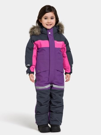 DIDRIKSONS žieminis lauko kombinezonas BJÄRVEN 3, violetinis, 505466-I12, 140 cm 