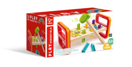 HAPE medinis suoliukas su platuku daužymui Match 'n' Smash, E0492A 