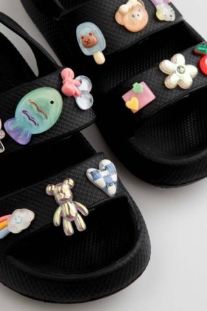 COCCODRILLO basutės, juodos, WC6208102SHG-021-028, 28/29 dydis 