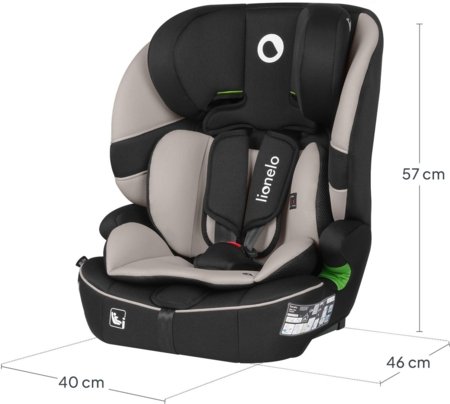 LIONELO automobilinė kėdutė BILLY I-SIZE, Beige latte, 76-150 cm. 