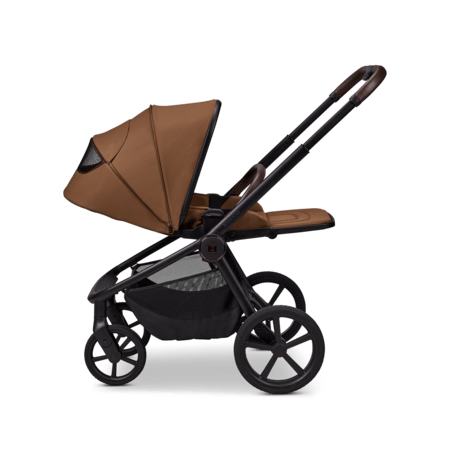 MOON universalus vežimėlis RESEA Fold su sulankstomu lopšiu, 2in1, Light Brown, 64000000-988 