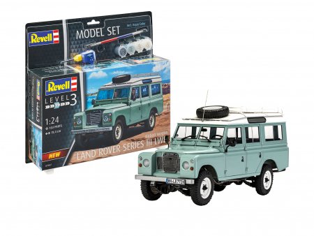 REVELL modeliavimo rinkinys Land Rover Series III, 67047 67047