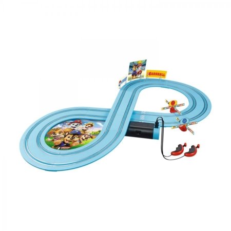 CARRERA PAW PATROL lenkynių rinkinys su 2 automobiliais, 2,4m, 20063056 