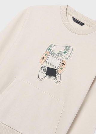 MAYORAL džemperis su gobtuvu, hemp, 6.412-59, 157  cm 