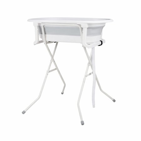 BABYTROLD sulankstoma vonelė su stovu, White, 19-07PK  