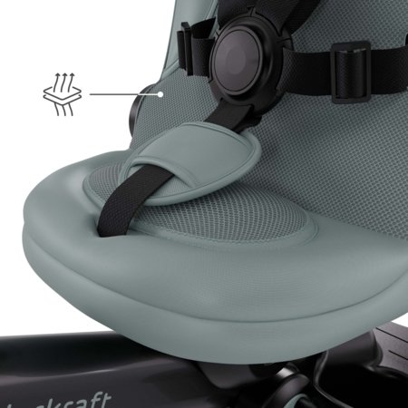 KINDERCRAFT triratukas AVEO 2 Plus, žalias, KRAVEO02GRE0000 