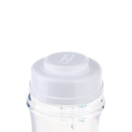 CANPOL BABIES plataus kaklelio buteliukas EASYSTART, colorful animals, 3-6 mėn+, 240 ml, 35/206 35/206