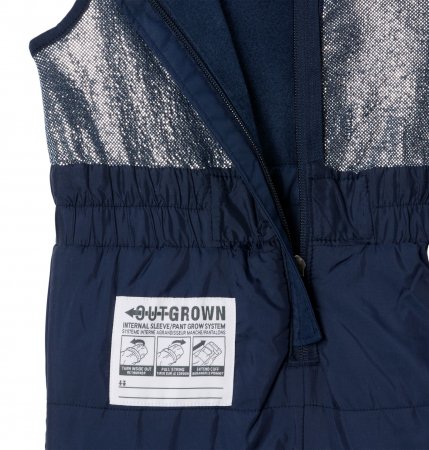 COLUMBIA žieminis lauko komplektas (striukė ir kelnės) BUGA, tamsiai mėlynas, 92 cm, 1562212-466 1562212-466-92