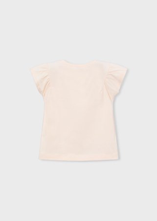 MAYORAL marškinėliai trumpomis rankovėmis, salmon, 3.007-80, 128  cm 