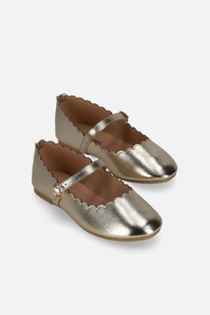 COCCODRILLO batai SHOES GIRL, auksiniai, WC5212204SHG-023-034, 34 cm 