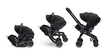 DOONA automobilinė kėdutė X, Nitro black, SP450-20-033-015 