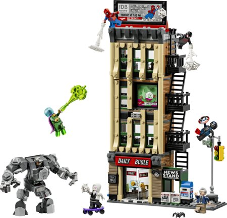 76342 LEGO® ǀ Marvel Žmogus voras prieš Misterijų: „The Daily Bugle“ 
